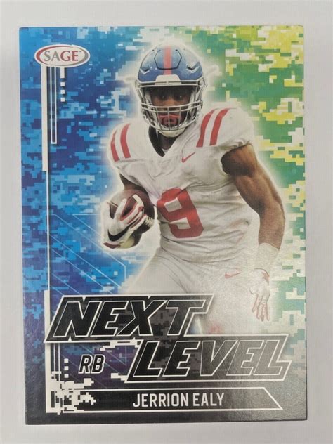 Sage High Series Jerrion Ealy Rc Next Level Ole Miss Cheifs