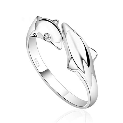 Venta Al Por Mayor Anillo De Delfin Compre Online Los Mejores Anillo De