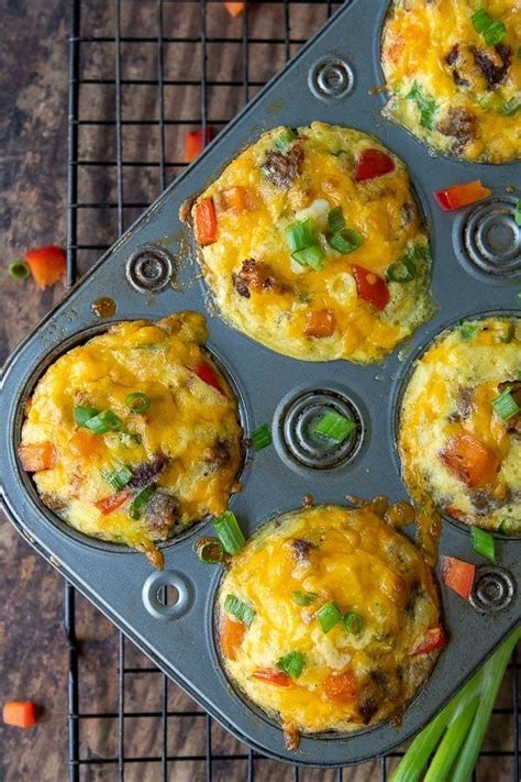 Easy Breakfast Egg Muffins Make Ahead Frittata Egg Cups Easy Brunch