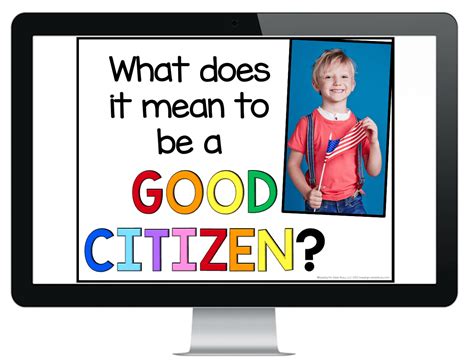 How To Be A Good Citizen At School Citizenship Skills Freebie