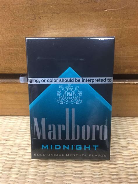 Marlboro Midnight Cigarette Hard Pack By Philip Morris Inc Danly S