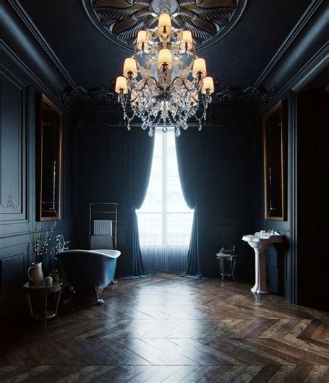 Dark Moody Dramatic Dreamy Rooms Spaces Design Firefly Finch