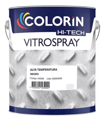 Esmalte Alta Temperatura Colorin Vitrospray X Litro