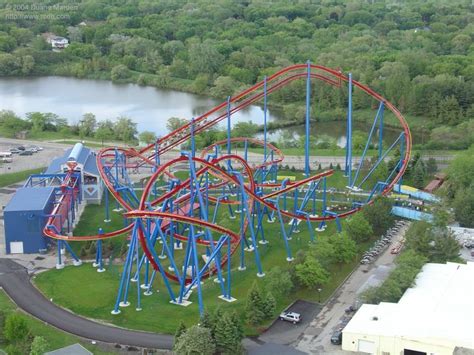 Superman Ultimate Flight Six Flags Great America Fastest Roller