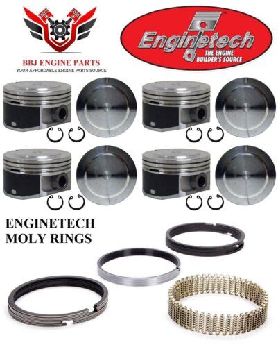 Chrysler Dodge Jeep Ho V Sohc Enginetech Pistons And Rings