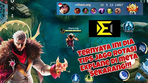 Tips Jago Rotasi Explane Di Meta Sekarang Yu Zhong Gameplay