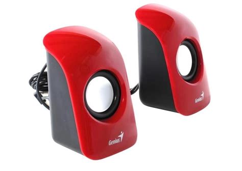 Bocinas Genius SP U115 Color Rojo Precio Guatemala Kemik