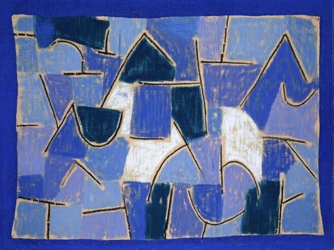 K Nstlerische Illustrasjon Blue Night Paul Klee Europosters No