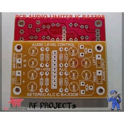 Jual PCB AUDIO LIMITER PRE AMPLIFIER ALC Shopee Indonesia