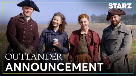 Outlander Announcing Season 8 Starz Youtube