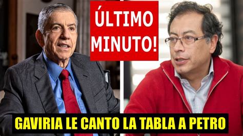 La Sorpresita De Cesar Gaviria A Petro Para Otra Reforma Del Gobierno