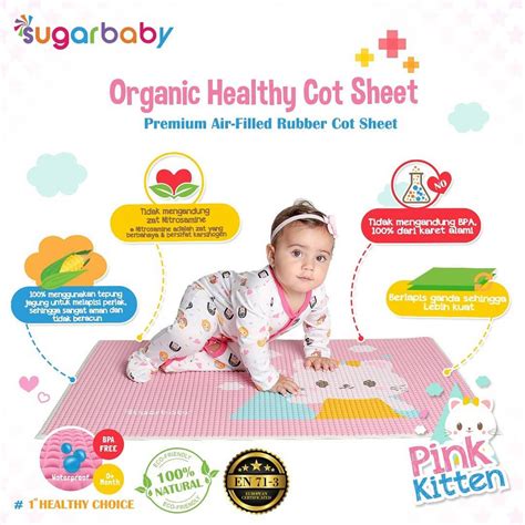 Jual Perlak Ompol Bayi Karet Sugar Baby Sugarbaby Organic Healthy Cot