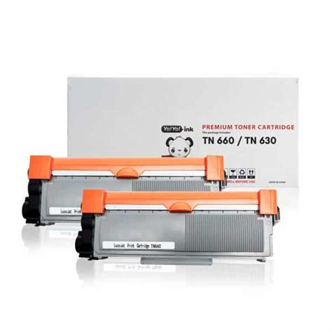 Brother Tn660 Compatible Black Toner Cartridge 2 Pack Yoyoink