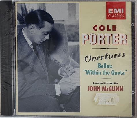 Cole Porter John McGlinn London Sinfonietta Overtures Ballet