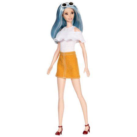 Barbie Fashionistas Blue Beauty Tall Body Doll Walmart Barbie