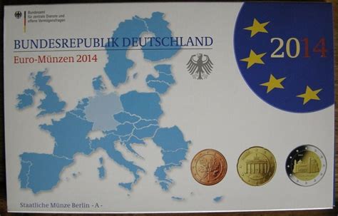 Germany Proof Set 2014 A D F G J Incl 5 X 2 Euro Catawiki