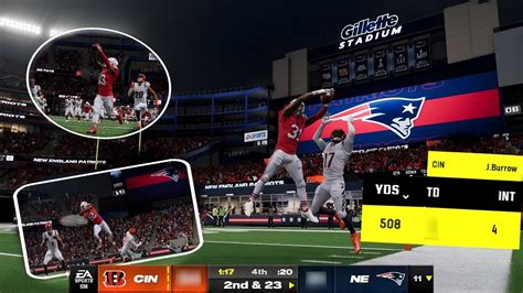 Never Underestimate Joe Burrow Madden 24 New England Patriots