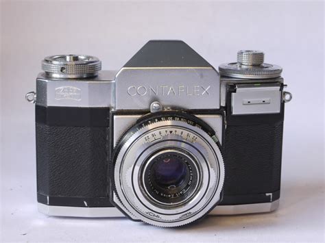 Zeiss Ikon Contaflex II 862 24 35mm Selenium Metered SLR With 45mm F2