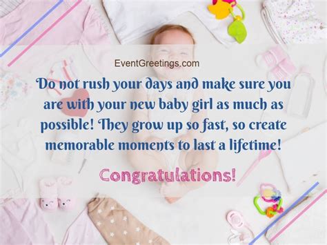 New Baby Girl Wishes, Quotes And Congratulation Messages