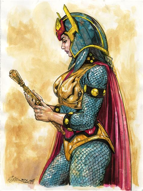 Big Barda By Ryan Kelly In R M S DC Comic Art Gallery Room In 2023