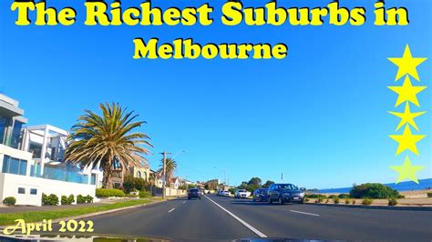 The Richest Suburbs In Melbourne Australia Youtube