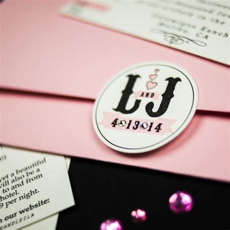 Concert Ticket Wedding Invitations - Too Chic & Little Shab Design ...