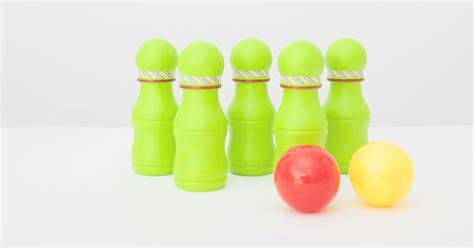 Juego De Bolos Con Botellas Para Niños Juego De Boliche La Michocana