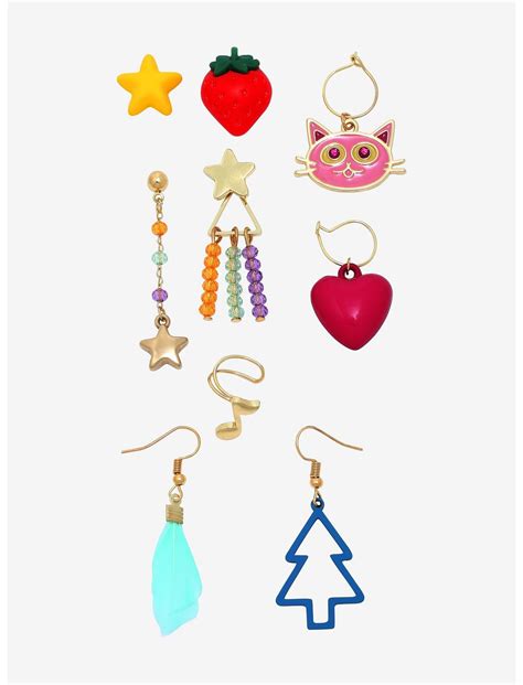 Disney Gravity Falls Mix And Match Earring Set Boxlunch Exclusive