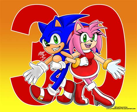 Sonic 30th Anniversary Artwork By Thesnowdrifter On Deviantart