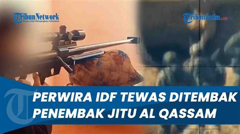 Rekan Lari Ngibrit Perwira IDF Jatuh Tersungkur Ditembak Punggungnya