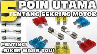 Jual Sekering Shogun 125 Mini 10 A Warna MERAH Fuse DX Micro Fuse