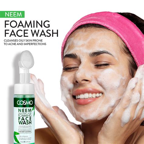 Neem Salicylic Acid Foaming Face Wash 175ml Cosmo Cosmetics India