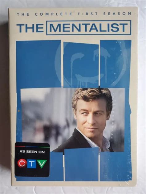 The Mentalist The Complete First Season Dvd Brand New Warner Bros