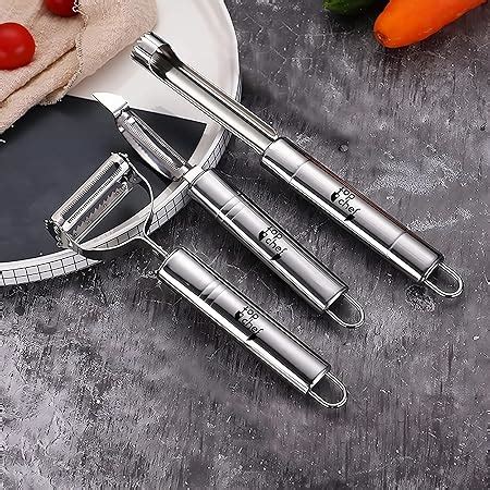 Top Chef In Kitchen Vegetable And Fruit Peeler With Apple Corer