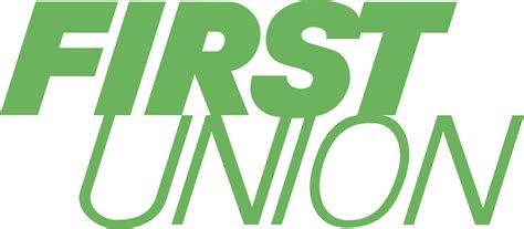 First Union Bank Logo PNG Transparent & SVG Vector - Freebie Supply