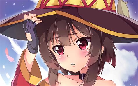 Megumin Sombrero De Bruja Kono Subarashii Sekai Ni Shukufuku Wo