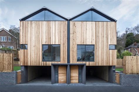 Cedar Lodge Contemporary Timber Zinc Clad Houses