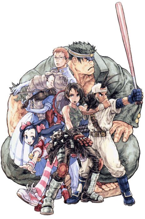 naver capcom art character design