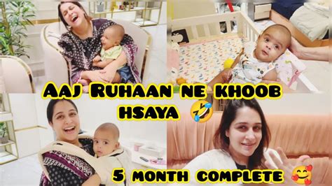 Ruhaan Cute New Video Month Complete Saba Ka Jahaan Dipika Ki