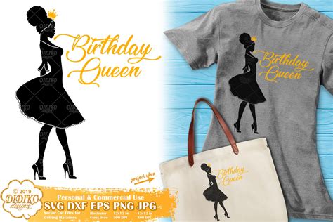 Black Lives Matter Black Girl Magic Birthday Queen Svg Afro Vector