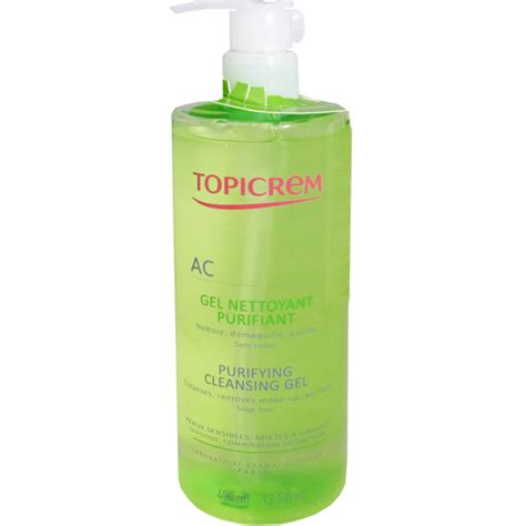 Topicrem Ac Gel Nettoyant Purifiant Ml Visage Et Corps