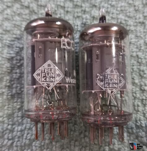 Telefunken Diamond Tubes Ecc Ax Made In Germany For Sale Us