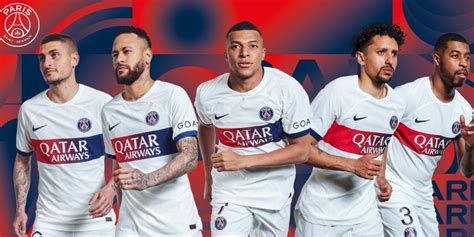 Le PSG dévoile son maillot extérieur 2023 2024