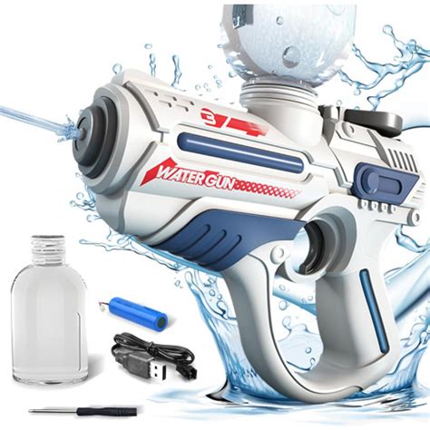 Snagshout Electric Water Gun Pistol Rechargeable Automatic Squirt