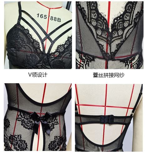 Plus Size Sexy Lingerie Teddy Bodysuit Open Crotch Sexy Nightwear Baju