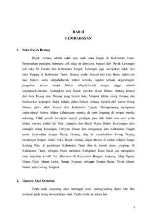 Suku Dayak Benuaq PDF