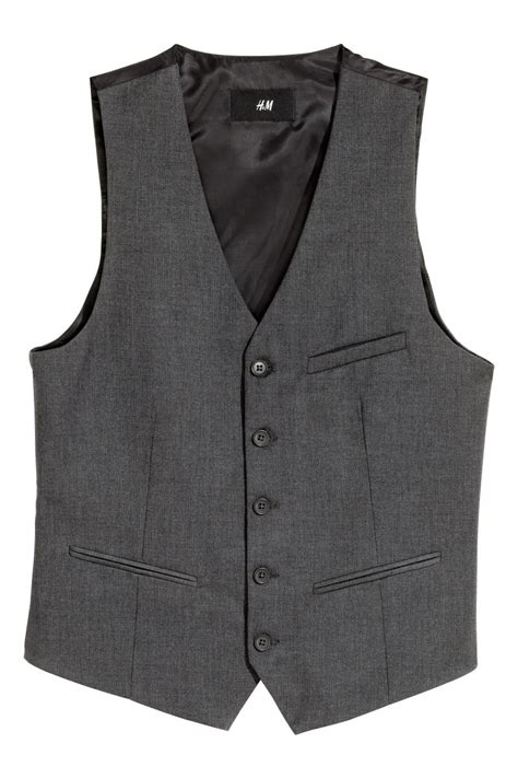 Suit Vest Dark Gray Sale Handm Us