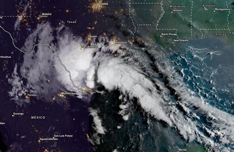 Tropical Storm Harold Makes Landfall On Padre Island Texas Reuters