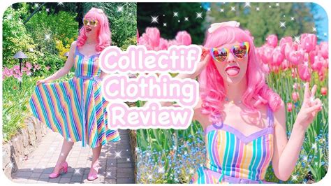 🌈💕 Collectif Clothing Review Mainline Nova Rainbow Stripes Swing