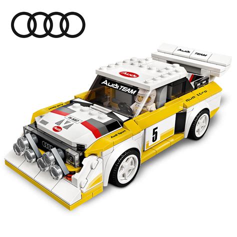 LEGO 76897 Speed Champions 1985 Audi Sport Quattro S1 Car Set